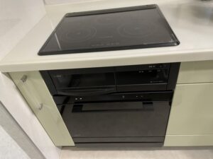 新潟キッチン取付け隊　電気オーブンの取替　施工後